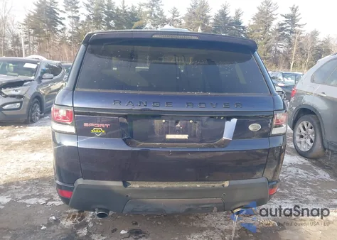 2017 Land Rover Range Rover Sport 3.0L V6 Supercharged Hse Dynamic z USA, uszkodzony, nr VIN SALWV2FV9HA151329